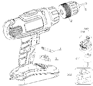 Exploded Diagram A Diagram and Parts List for GCO18K-2 Type 2 Black and Decker Drill